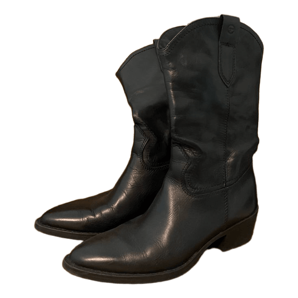 Tamaris mustat cowboy-bootsit