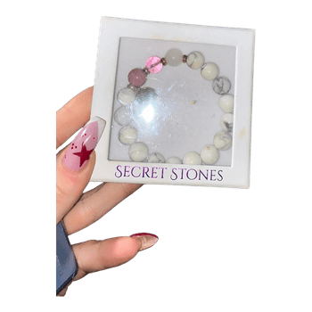 Secret Stones beaded bracelet