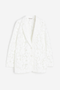 Lace blazer