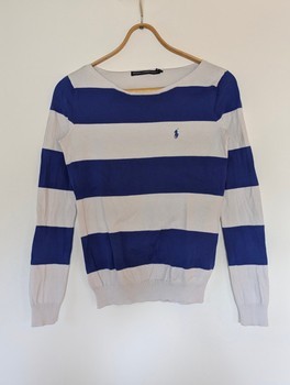 💙 Ralph Lauren Sport Striped Sweater – Women’s S