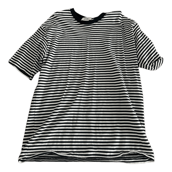 COS drygt dry striped t-shirt