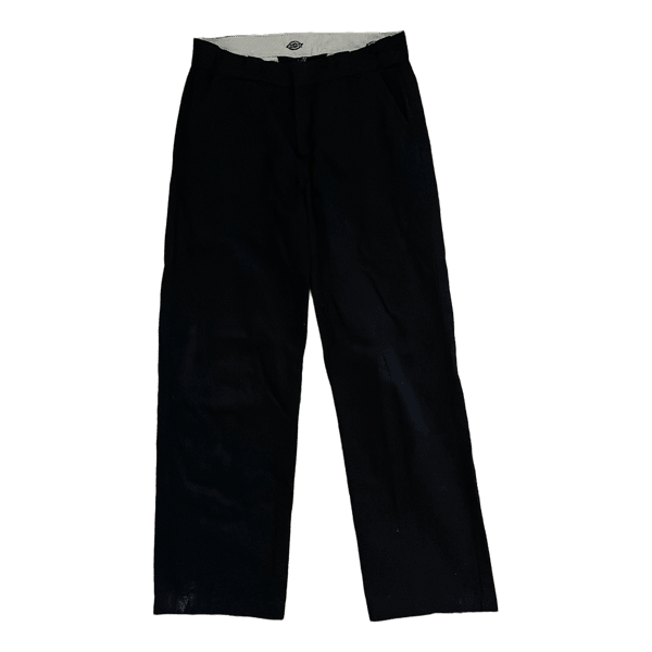 Mustat Dickies suorat housut
