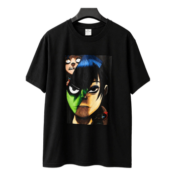 T-shirt noir Gorillaz