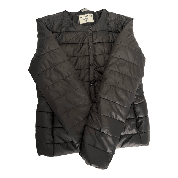 Terranova black quilted jacket