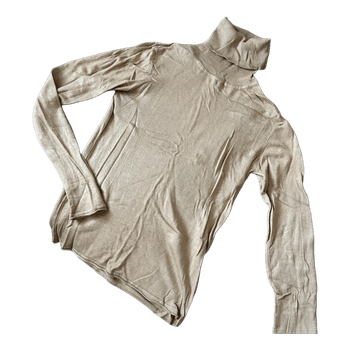 Beige Stradivarius turtleneck
