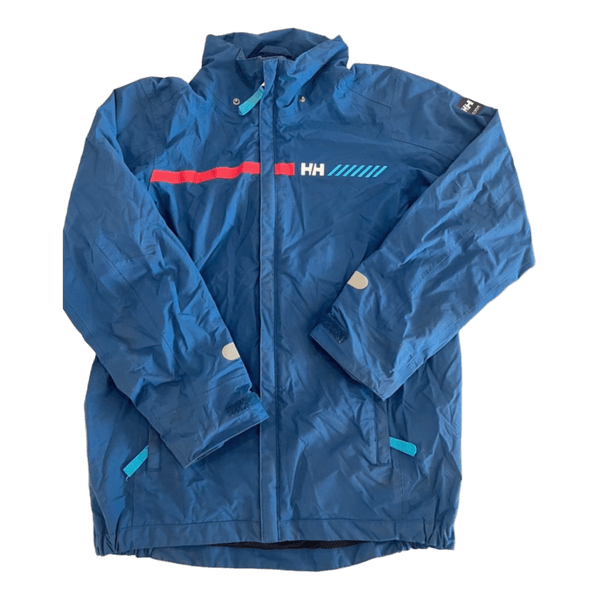 Helly Hansen blue waterproof jacket