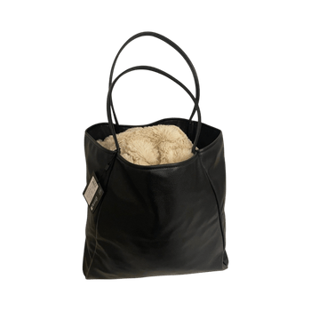 Uusi Klara musta shopping bag