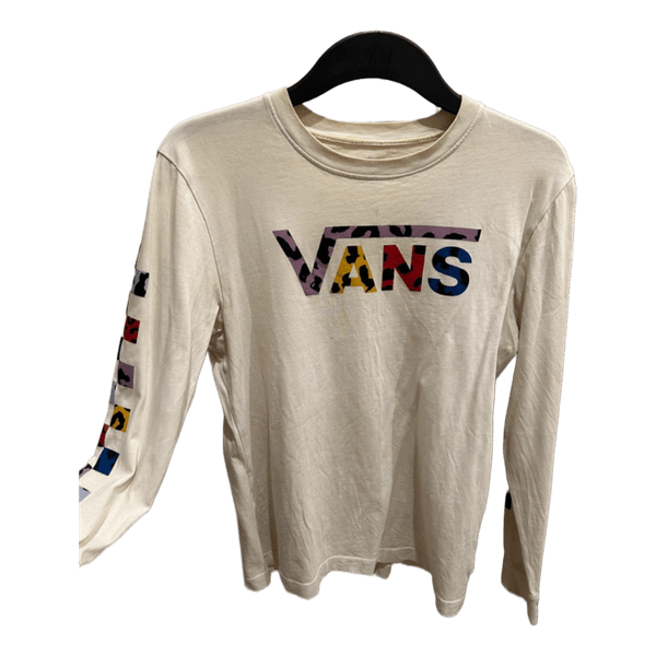 Vans white long-sleeved t-shirt