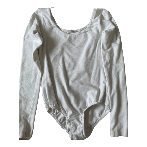 White long sleeve bodysuit