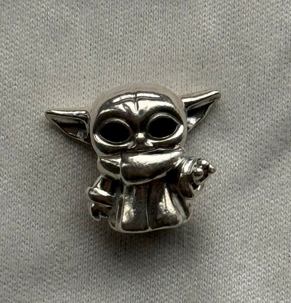 Disney Star Wars Grogu Pandora Charm Silver The Child Baby Yoda