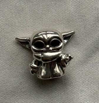 Disney Star Wars Grogu Pandora Charm Silver The Child Baby Yoda