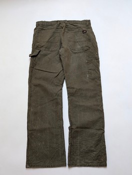 Green Dickies work trousers