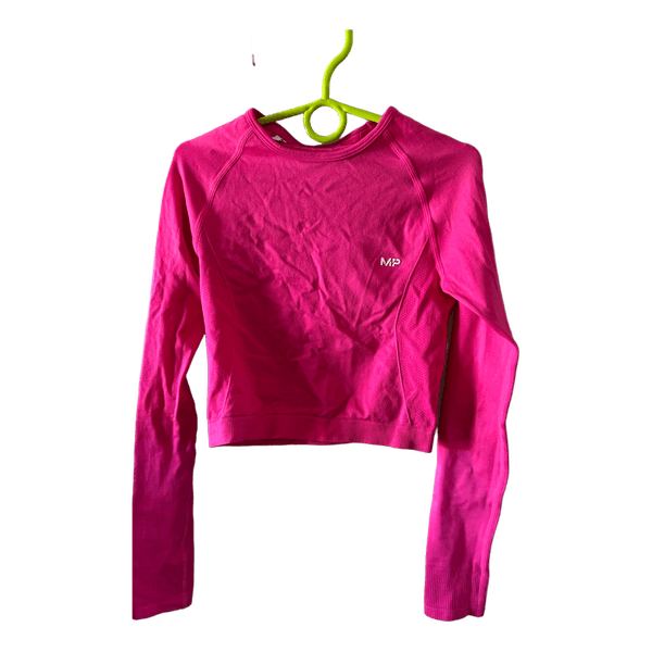 Pink long sleeve top