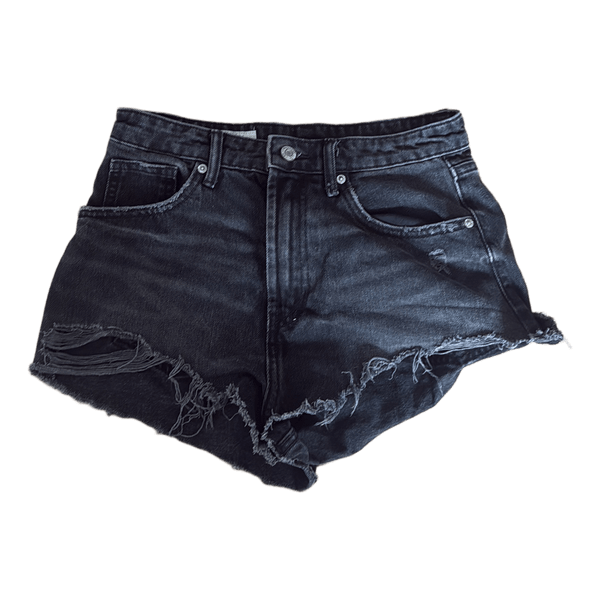 Sorte denimshorts