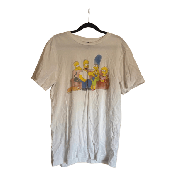 Vit Simpsons t-shirt