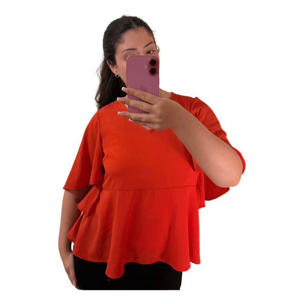 Punainen Flash Woman -pusero