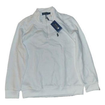 Ralph lauren polo White quarter zip sweatshirt