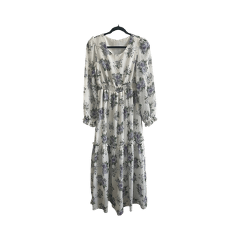 Floral long sleeve dress
