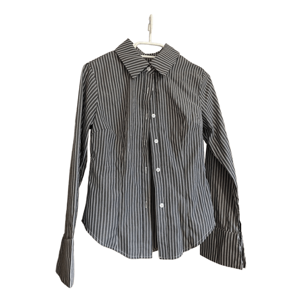 Striped button up shirt