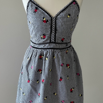 Superdry ruudullinen mekko