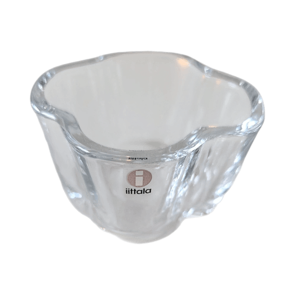 Iittala clear glass bowl