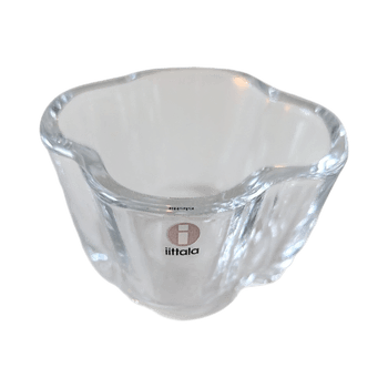 Iittala clear glass bowl