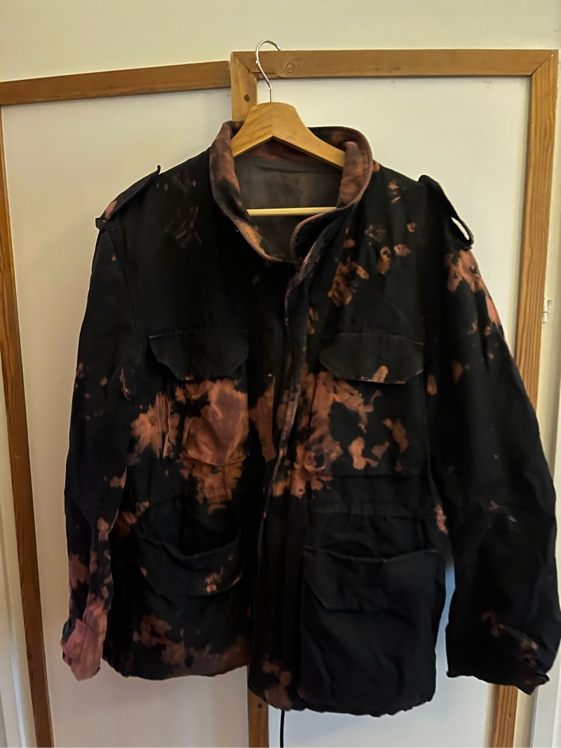 Acne Jacket (custom-bleached)