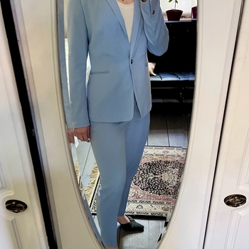 blue Esprit suit