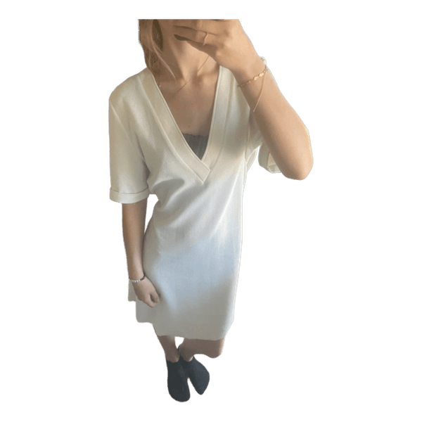Hvid Zara kjole