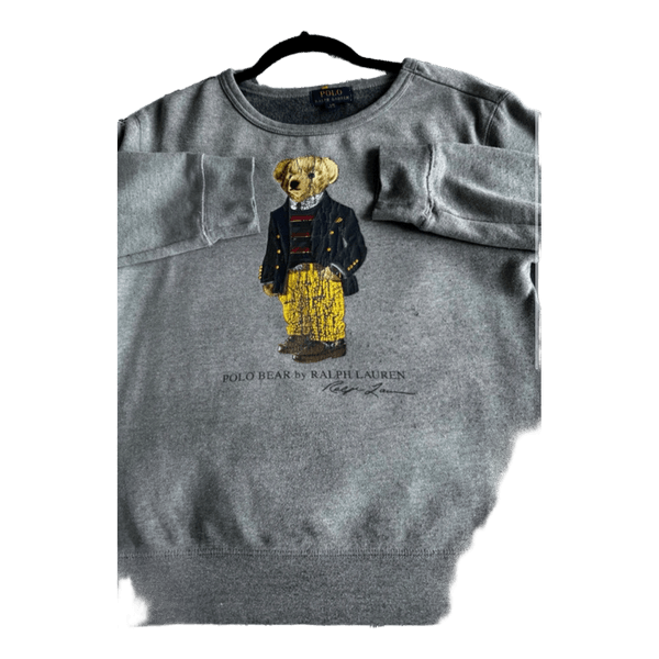 Grey Polo Bear sweatshirt