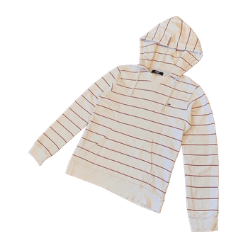 RAF Embroidery Striped Hoodie