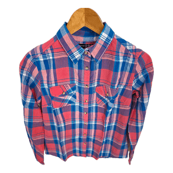 Atmosphere plaid shirt size 36