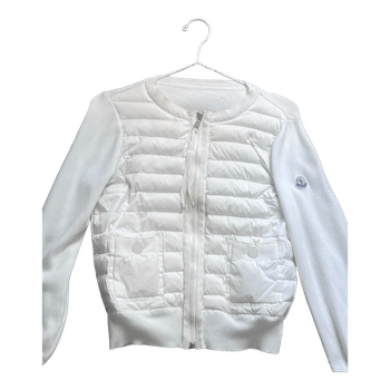 Hvid Moncler cardigan