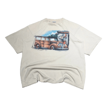 Beige Jerzees t-shirt