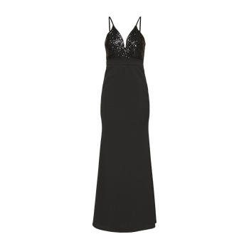 Black evening dress