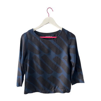 Sininen Marimekko pusero S
