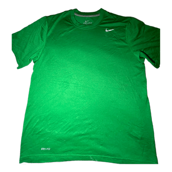 Green Nike Dri-Fit t-shirt