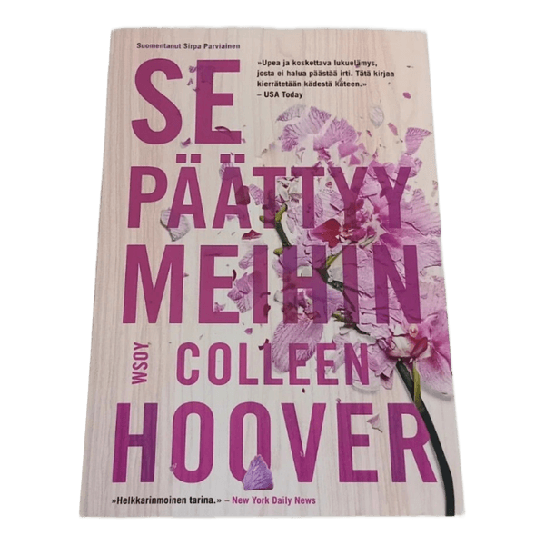 Se päättyy meihin kirja