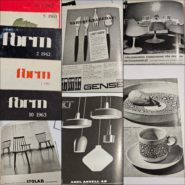 FORM vintage design lehti keräily