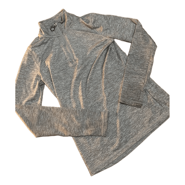 Atmosphere grey quarter zip top