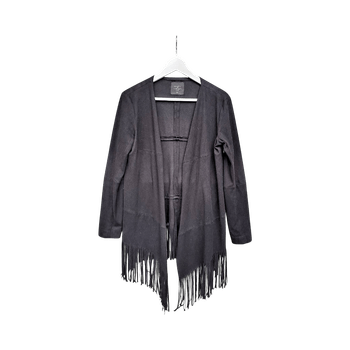 Saints and Mortals suede top in XS/S