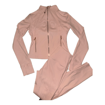 Lululemon pink zip jacket