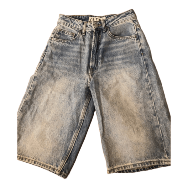 Pitkät farkku shortsit