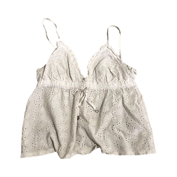 Valkoinen crossbody toppi