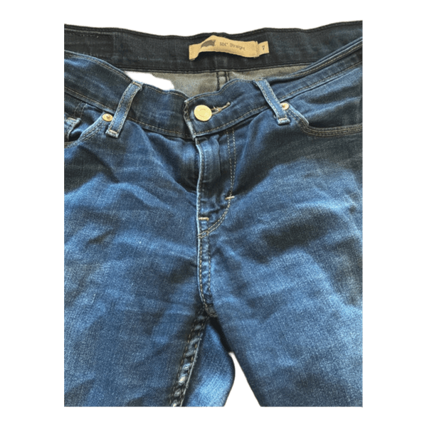 Blå Levi's jeans med låg midja