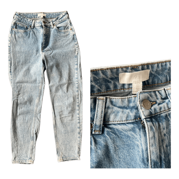 H&M light blue jeans
