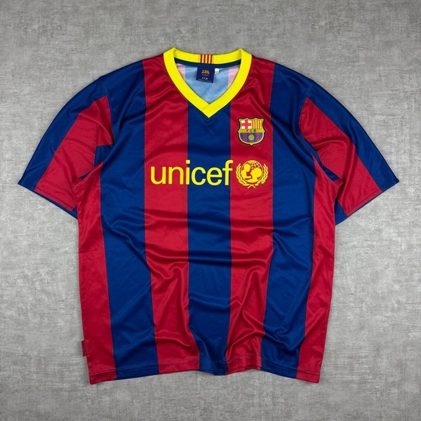 Vintage Barcelona Messi #10 Football Jersey