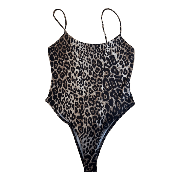 Zara leopard print bodysuit