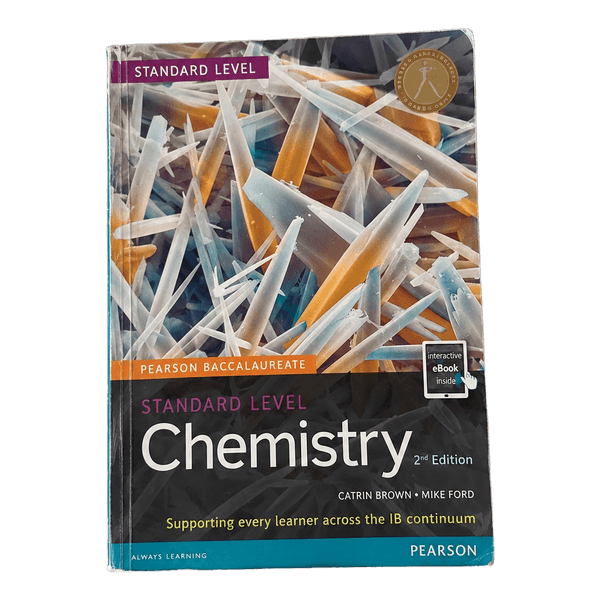 Pearson IB chemistry textbook