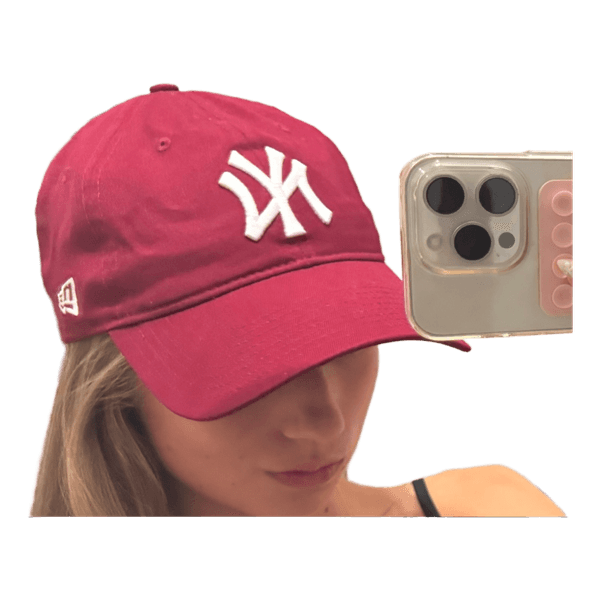 Rød New Era kasket